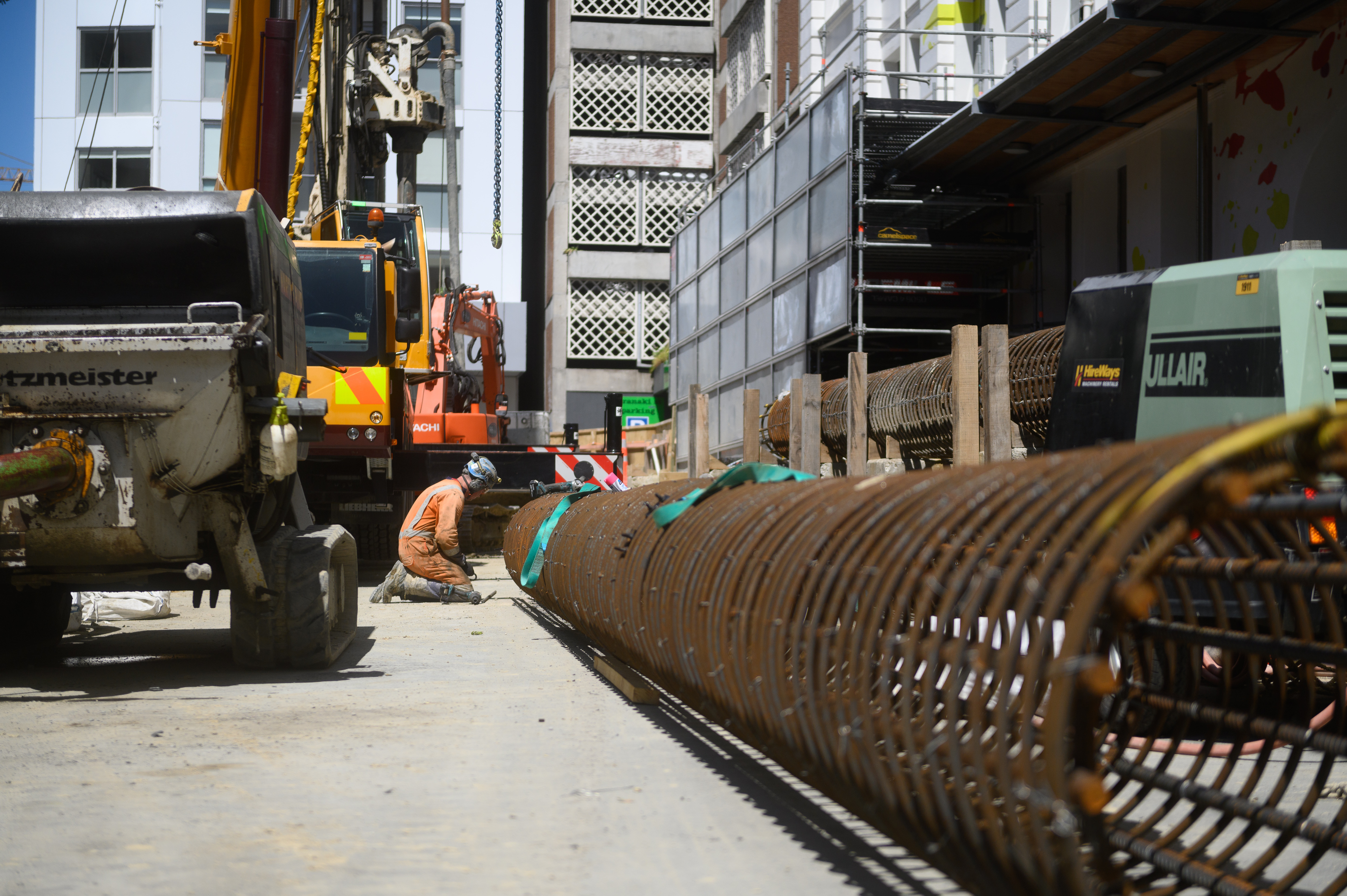 Brian Perry Civil | Guide wall and piling works completed for…