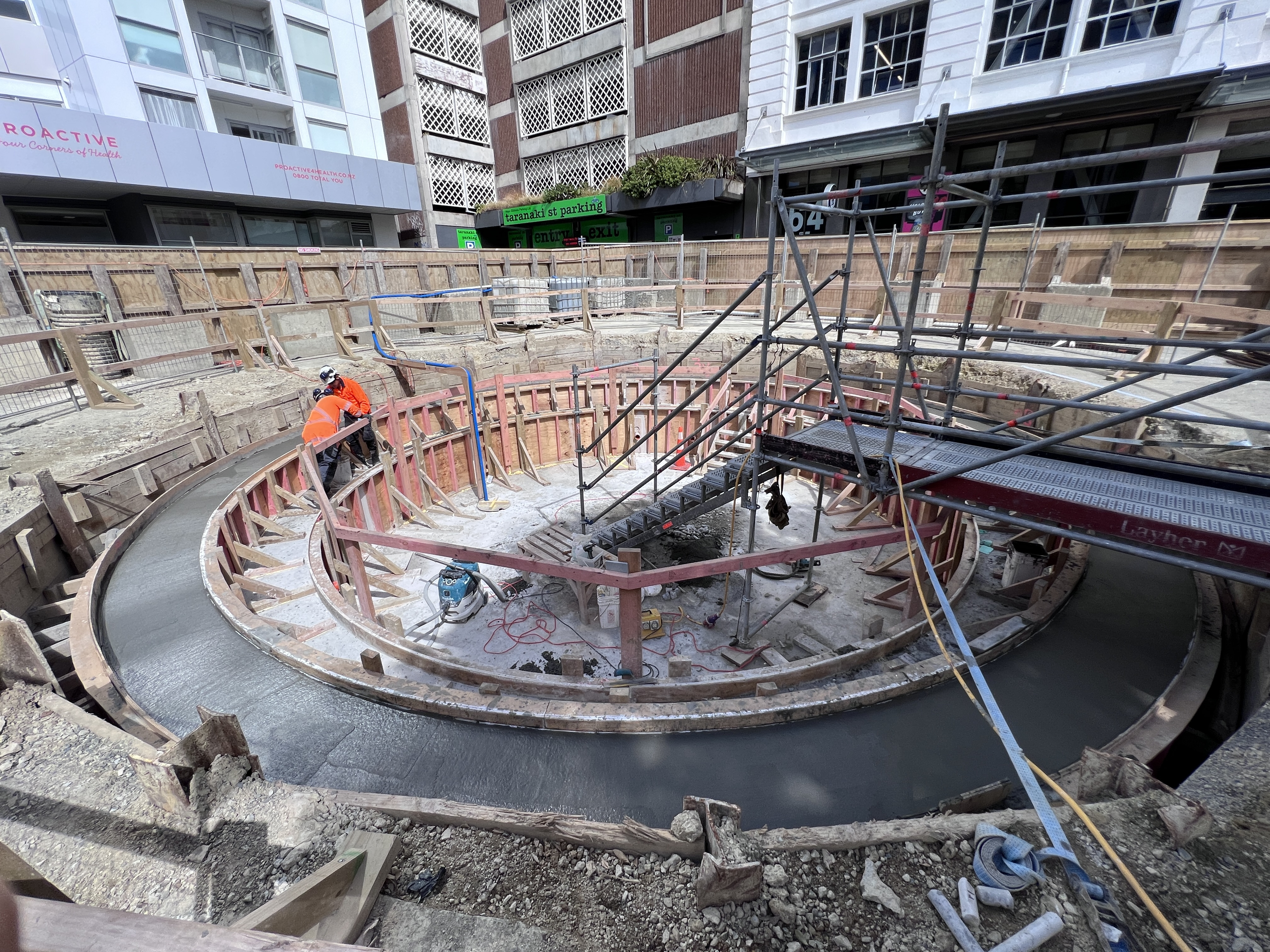 Brian Perry Civil Taranaki Street Pump Station