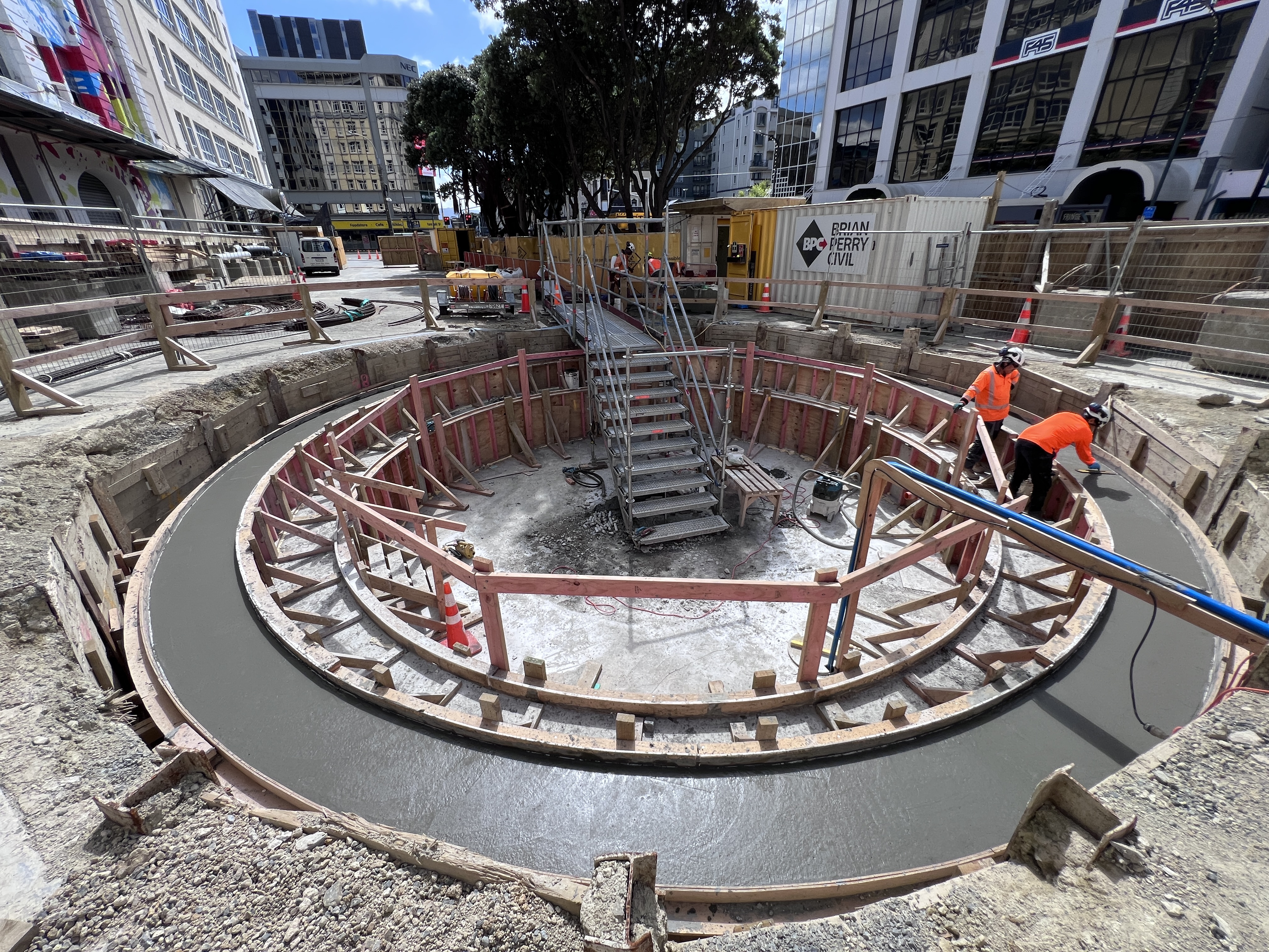 Brian Perry Civil Taranaki Street Pump Station