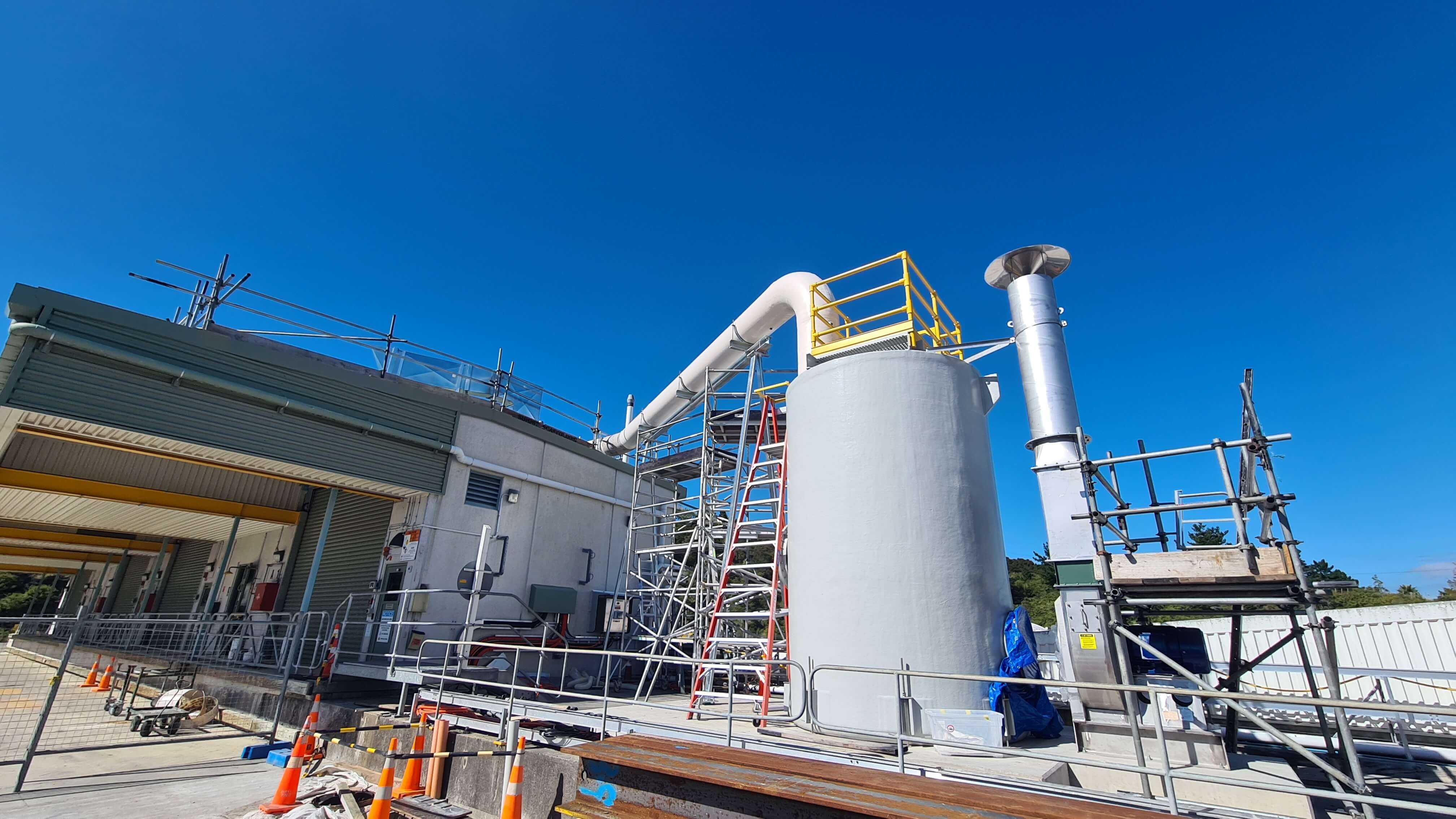 Brian Perry Civil Ardmore Chlorine Emergency Gas Scrubber