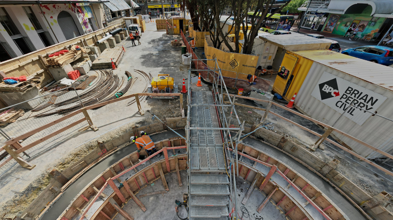 Brian Perry Civil Taranaki Street Pump Station