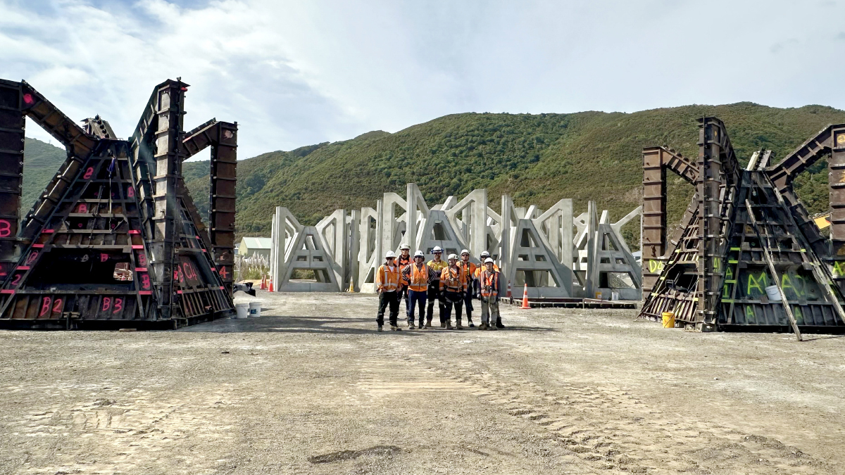 Brian Perry Civil | Building pyramids to support marine life